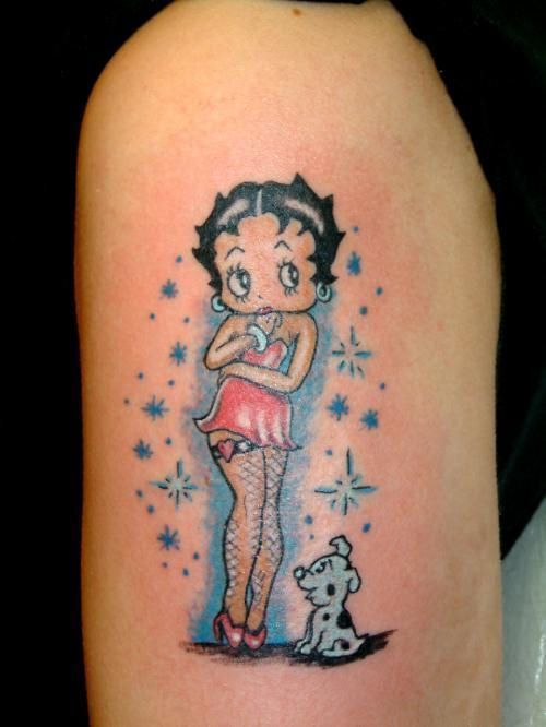 betty boop tattoo. the best Betty Boop Tattoo .